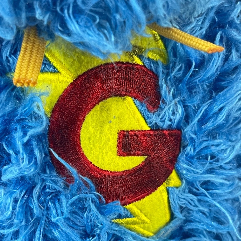 Sesame Street Super Grover Plush Toy Kids Blue Superhero Cape - Picture 4 of 13